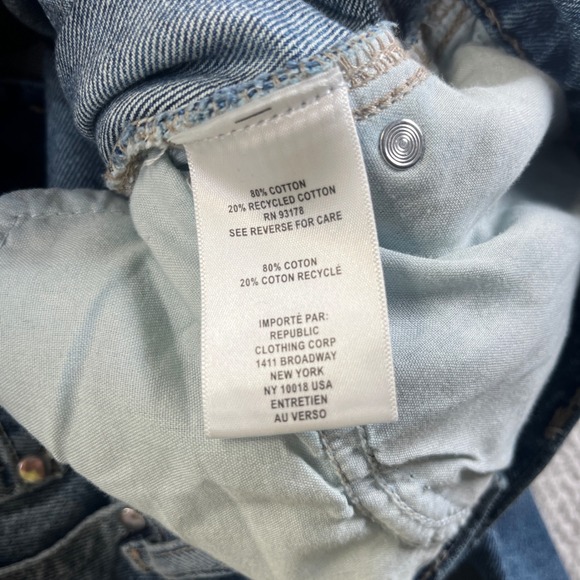 Jason Wu Jaime Barrel Ankle Jeans Super High Rise Relaxed Blue Denim Size 6 27 - Picture 9 of 10